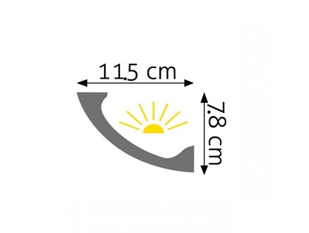 Listwa gzymsowa oświetleniowa LOC-07
